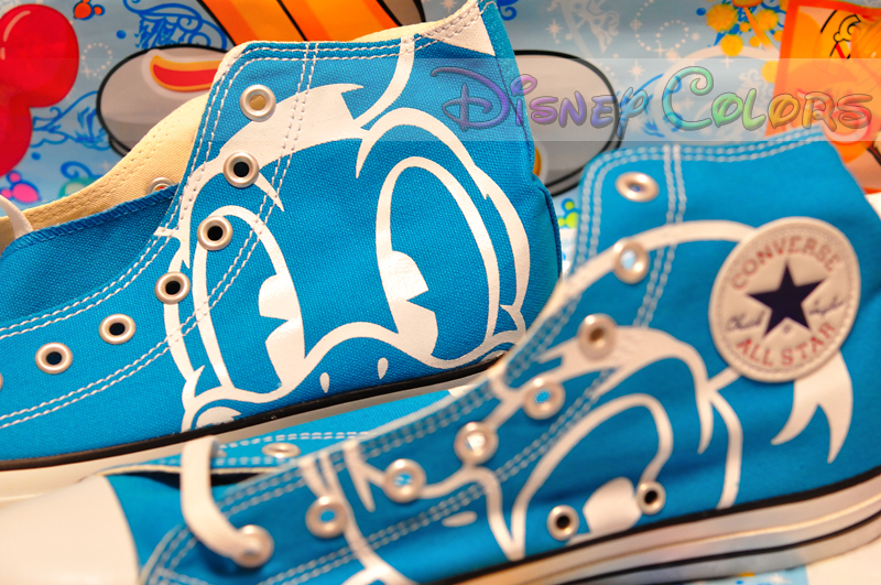 東京ディズニーシー オリジナル商品 ドナルドのコンバースが登場 Disney Colors Blog