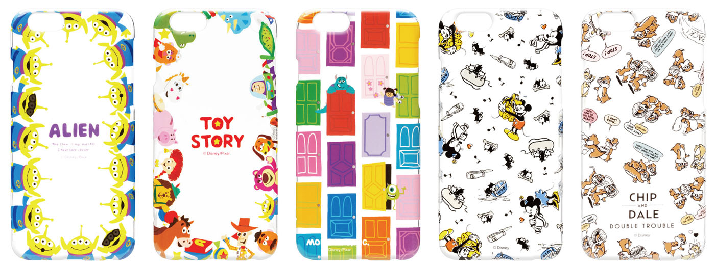 Pgaから全25アイテムのディズニーiphone6s用ケースが端末と同時発売 Disney Colors Blog