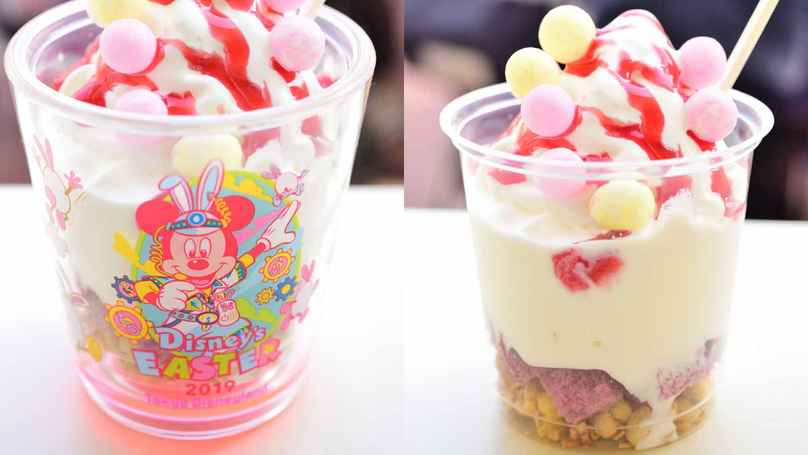 おいりが乗ったドリーミーなイースターパステルサンデーを食べてきました Disney Colors Blog