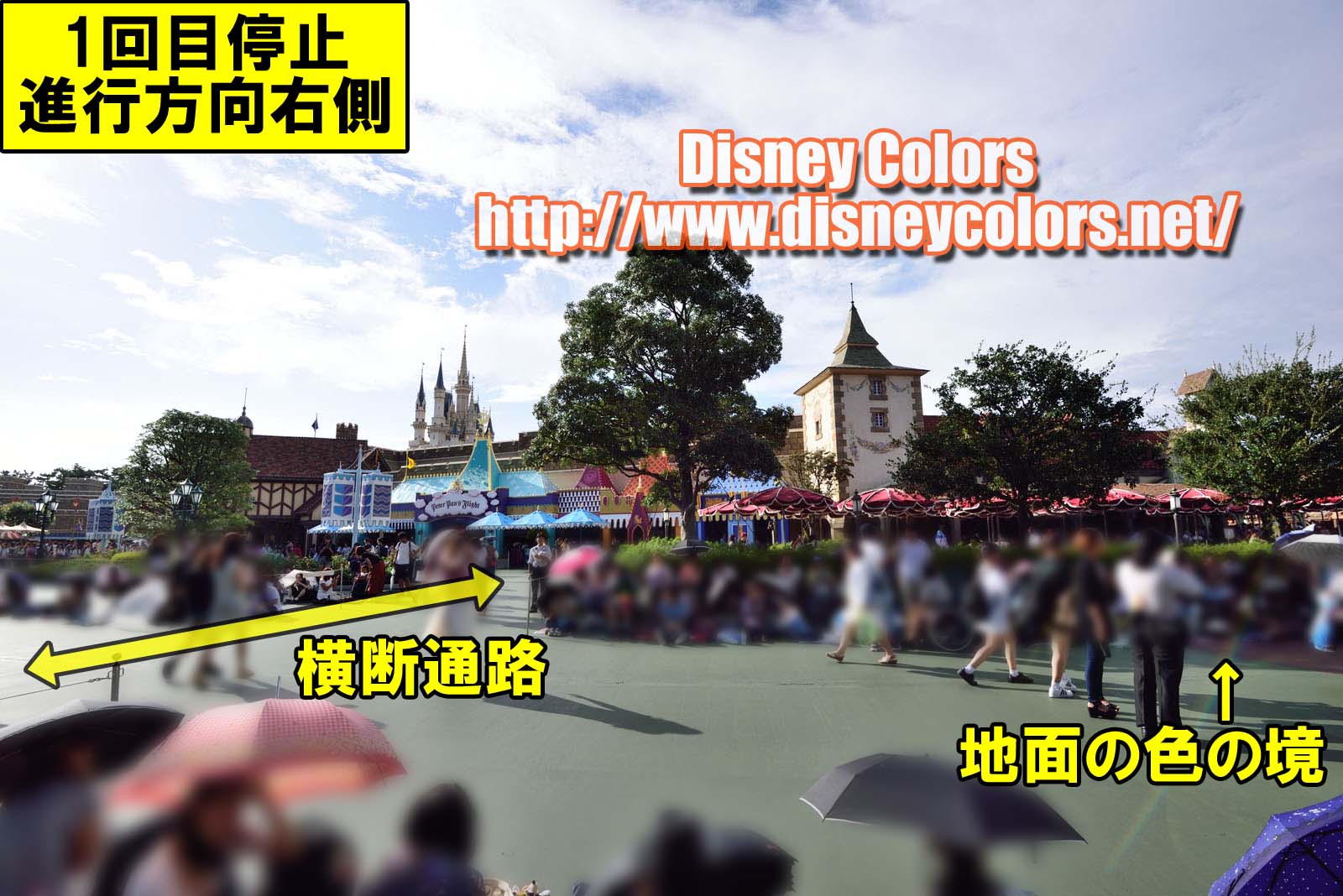 Tdl ハロウィーン ポップンライブ16 フロート停止位置 鑑賞ガイド Disney Colors Event Guide