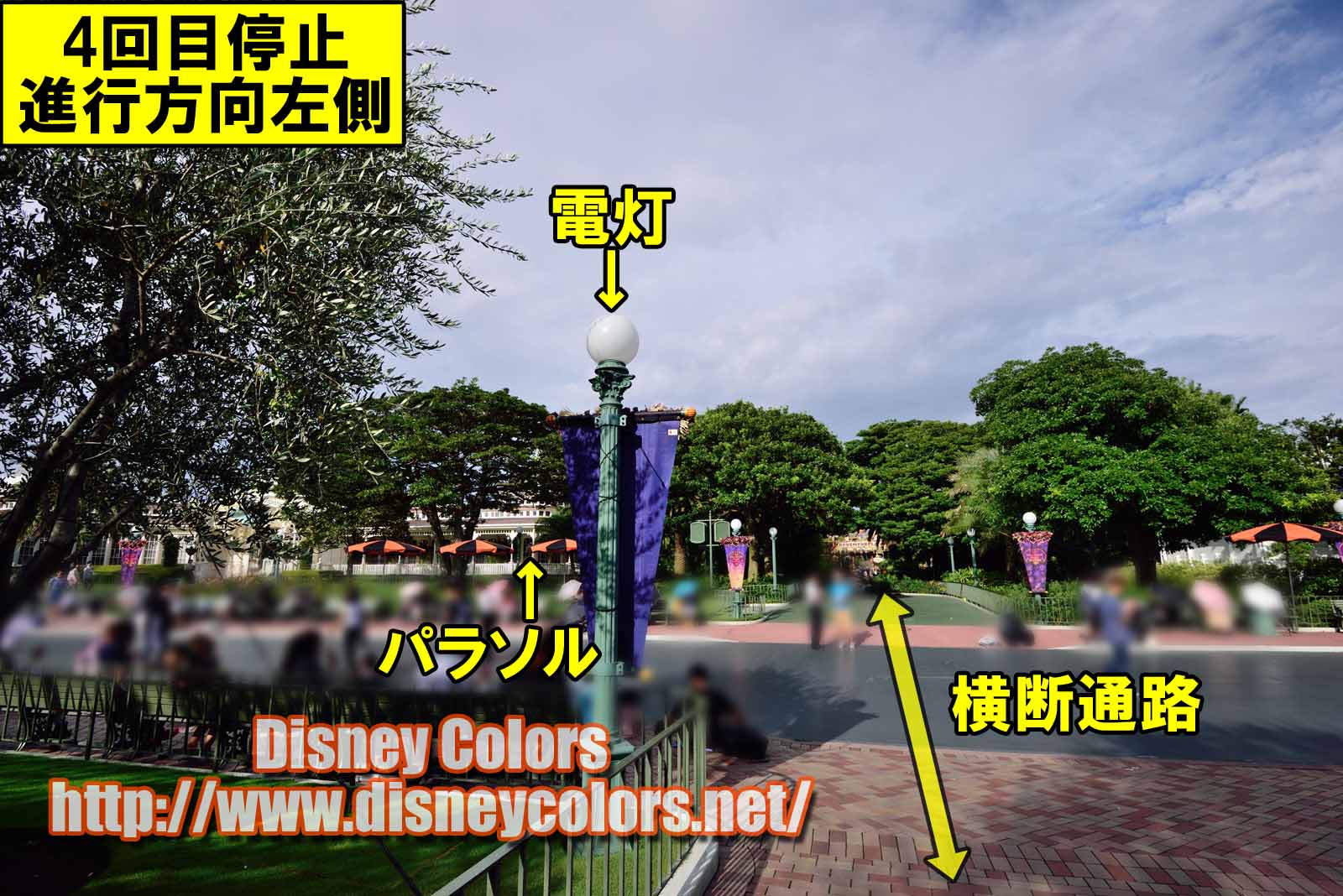 Tdl ハロウィーン ポップンライブ16 フロート停止位置 鑑賞ガイド Disney Colors Event Guide