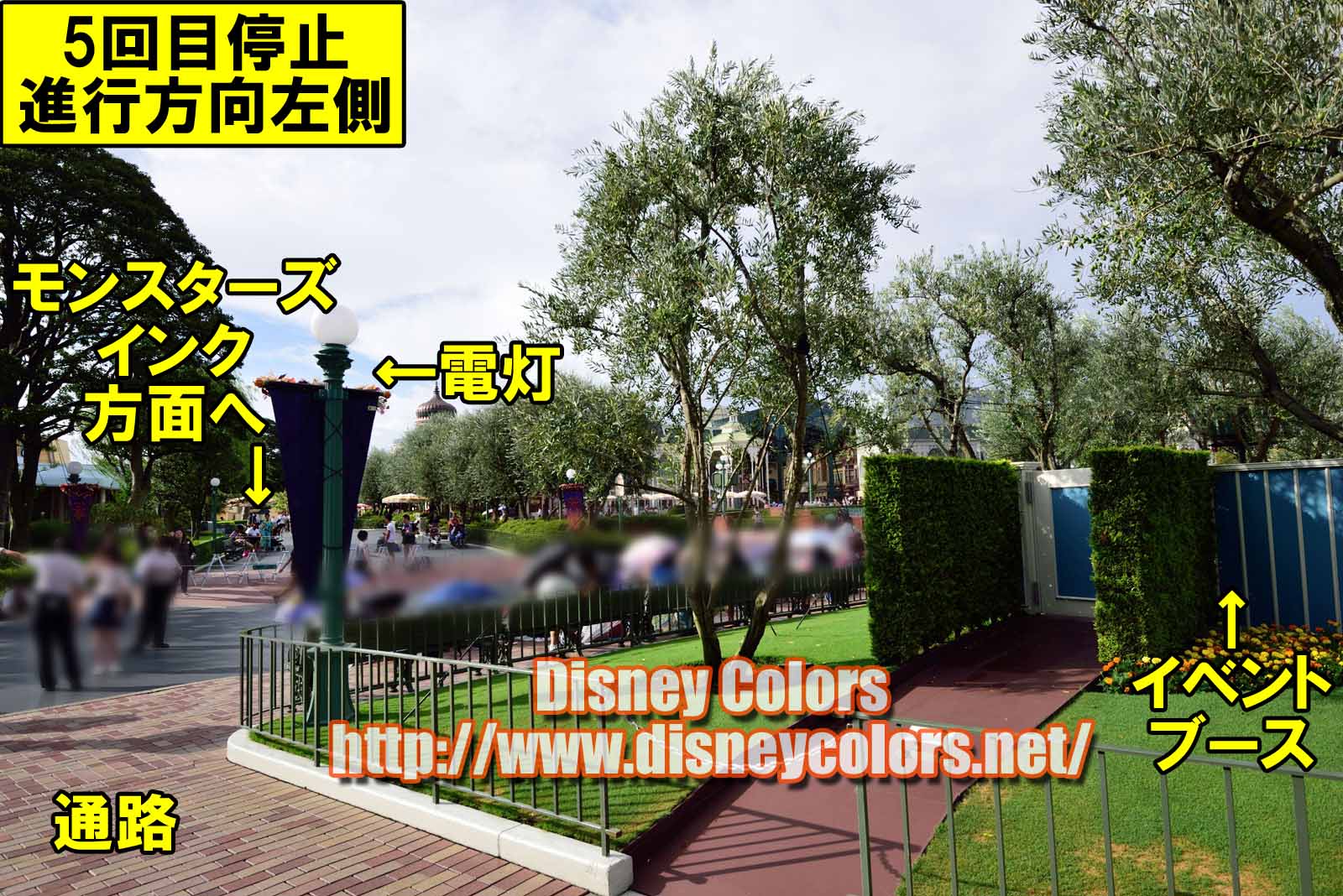 Tdl ハロウィーン ポップンライブ16 フロート停止位置 鑑賞ガイド Disney Colors Event Guide