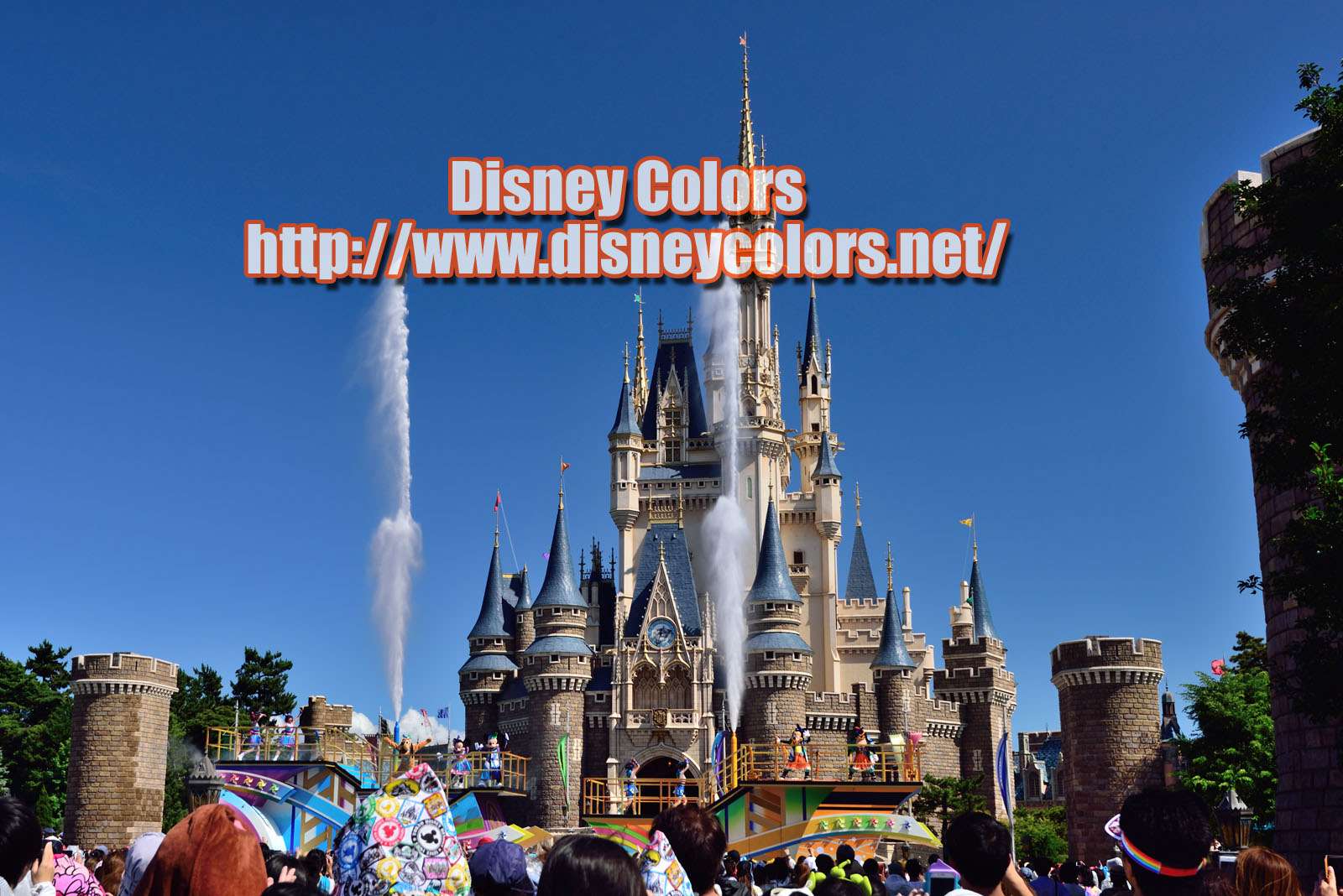 Tdl 燦水 サマービート17 フロート停止位置 鑑賞ガイド Disney Colors Event Guide